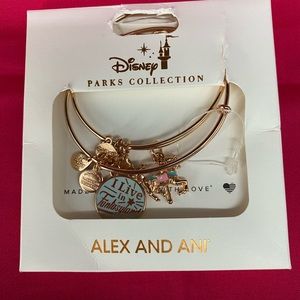 Alex and Ani Disney Fantasyland bracelet set